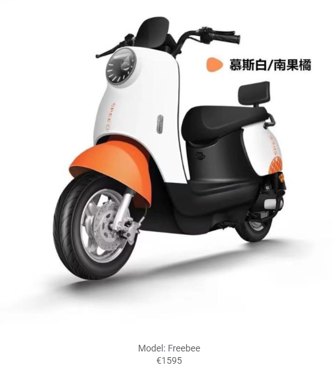 Elektrische scooter Freebee