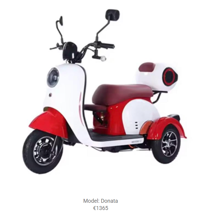Elektrische scooter Donata